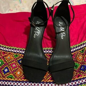 Women’s black high heel